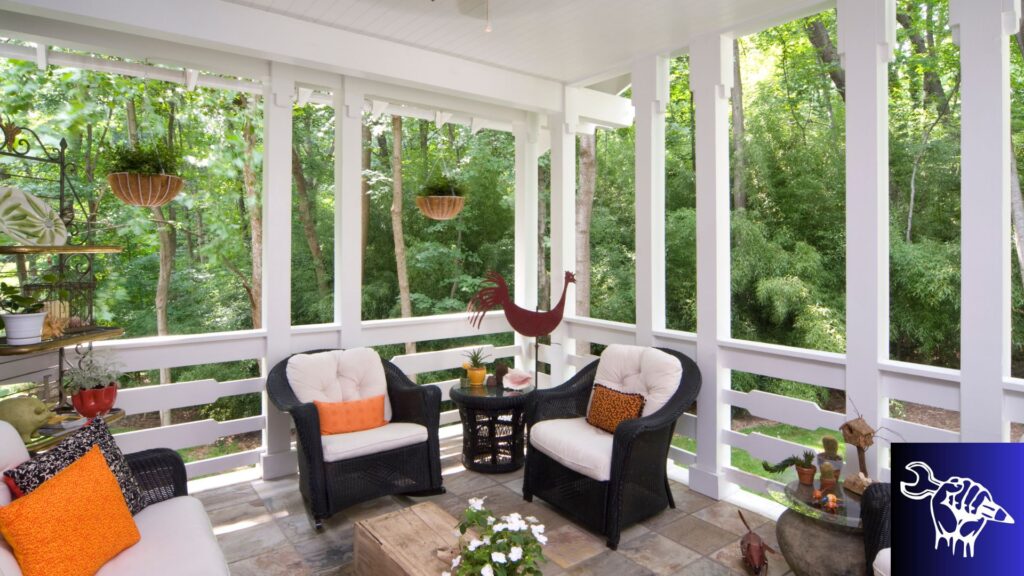 Porch and Balcony Work: Take care of outdoor furniture
