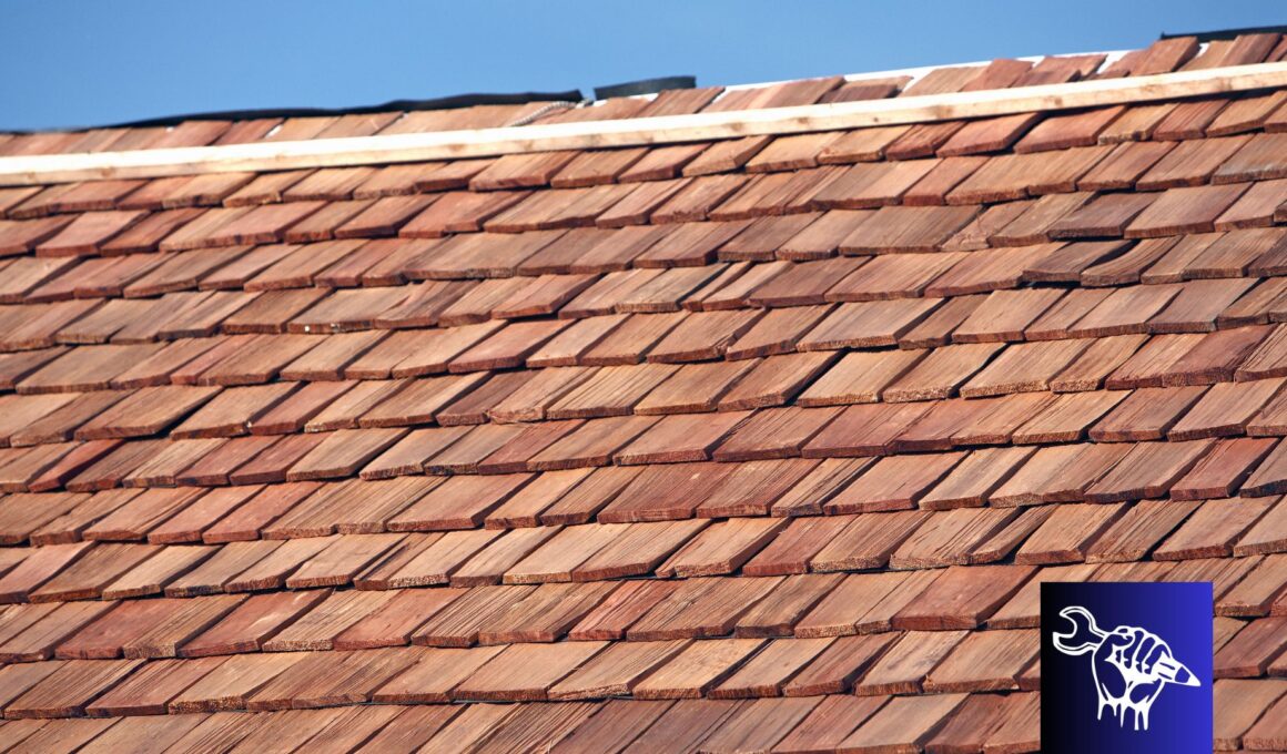 Why are wooden roofs made of cedar?